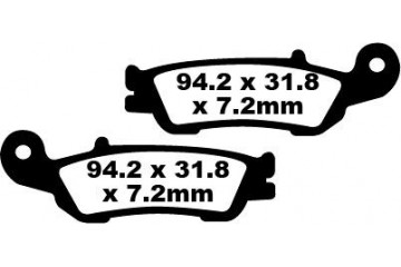 EBC Bremsbelagsatz Performance Intensive Nutzung FA450R MXS450