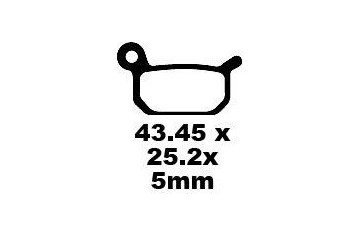 EBC Bremsbelagsatz Performance Intensive Nutzung FA325R