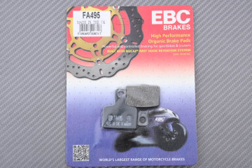 Juego de pastillas de freno EBC FA495 Uso en carretera
