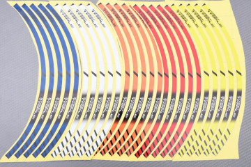 Stickers de llantas Racing TRIUMPH - Modelo STREET TRIPLE