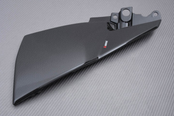 Carbon left underside tank...