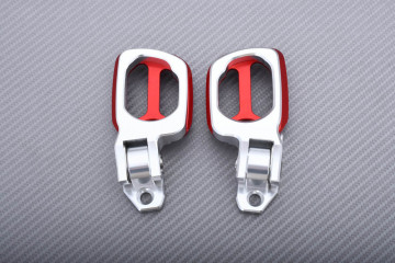 Pareja de estriberas reposapiés delanteras HONDA XADV 750 2021 - 2023