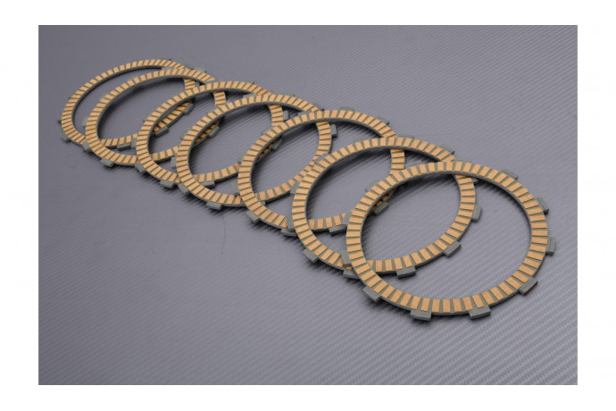 Friction clutch plate kit TOURMAX HONDA VTR 1000 SP1  / X11 / CBR 1100 XX 1999 - 2006 REF: CDF-139P / CDF-139P-G