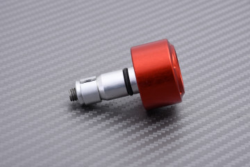 Coppia di bilancieri manubrio universali STM in alluminio 28mm con montaggio 18mm