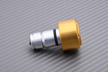 Coppia di bilancieri manubrio universali STM in alluminio 35mm con montaggio 18mm