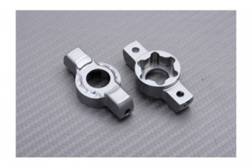 Paires de réglages 17mm pour fourche Ohlins aluminium taillé masse STM