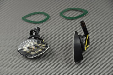 Pareja de intermitentes LED delanteros gota de agua Honda CBR 600RR 03/14 & 1000RR 04/07