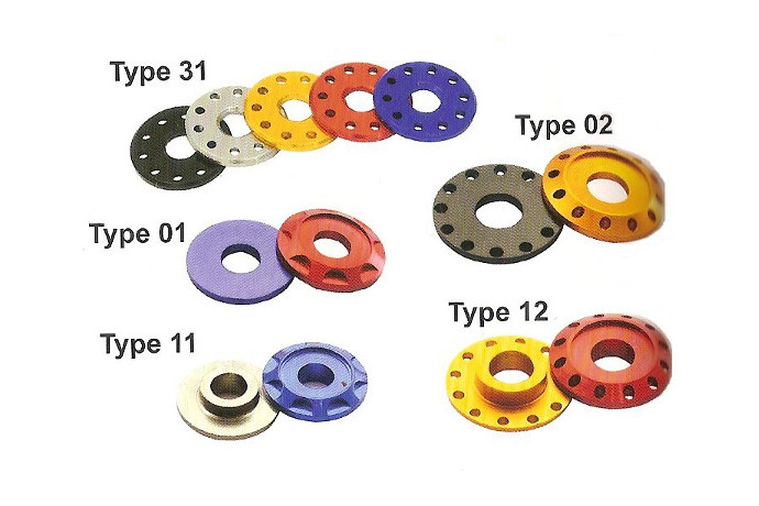 Lote de 4 espaciadores de aluminio M6 DRC Tipo 11 / Tipo 12