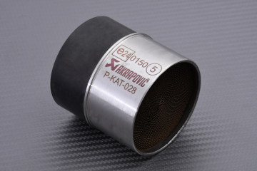Zugelassene AKRAPOVIC-Sportauspuffkatalysatoren HONDA / KTM / PIAGGIO / YAMAHA