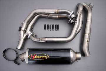 Linea completa terminale AKRAPOVIC EVOLUTION 2 Titanio KAWASAKI ZX10R 2004 - 2005