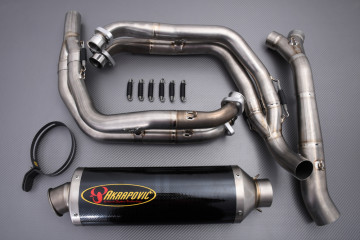 Complete Akrapovic exhaust system EVOLUTION Titanium SUZUKI GSXR 1000 2001 - 2002