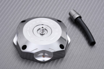 Tapón del depósito ZETA de Aluminio SUZUKI RMZ 450 / KAWASAKI KLX / KX 85 / 110 / YAMAHA YZ 85 / 125 / 250 2004 - 2020