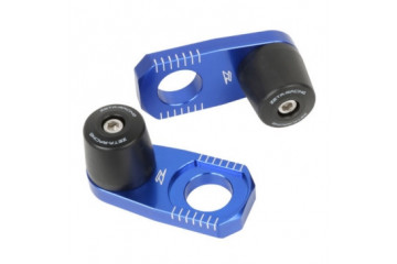 Paar Aluminium-Kettenspanner mit Schwingenschutz ZETA YAMAHA WRR / WRX 250 2007 - 2017