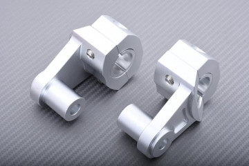 Pair of Universal Risers for 22 mm Handlebars - DESIGN 3