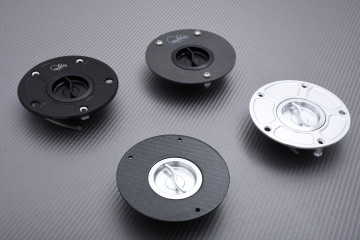 Trappe à essence 1/4 Tour carbone et aluminium TWM HONDA