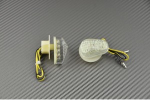 Pareja de intermitentes LED delanteros gota de agua Yamaha R1 02/14 &  R6 03/16