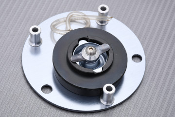 Aluminium-Tankdeckel TWM mit Schlüssel KAWASAKI