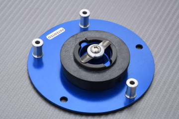 Aluminium-Tankdeckel TWM mit Schlüssel KAWASAKI