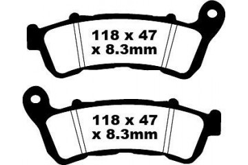 Set of EBC brake pads City and Road use SFA388 SFA388HH