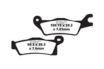 Set of EBC brake pads Performance Intensive Use FA618R