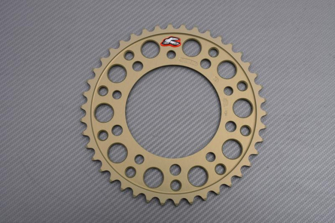 Couronne RENTHAL Ultra Light 525 HONDA CBR RR / CB / CBF / Varadero / Hornet 600 / 650 / 900 / 1000 / YAMAHA R1 / R3 1996 - 2023