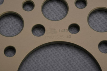 Couronne RENTHAL Ultra Light 525 HONDA AFRICA TWIN / CB 500 / 750 / 1000 / 1100 TRIUMPH Speedmaster 800 / 865 1991 - 2020