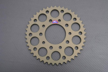 Couronne RENTHAL Ultra Light 525 HONDA AFRICA TWIN / CB 500 / 750 / 1000 / 1100 TRIUMPH Speedmaster 800 / 865 1991 - 2020