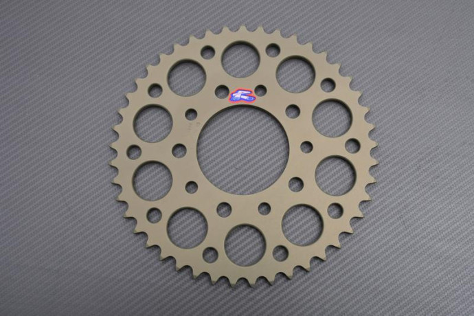 Couronne RENTHAL Ultra Light 525 HONDA AFRICA TWIN / CB 500 / 750 / 1000 / 1100 TRIUMPH Speedmaster 800 / 865 1991 - 2020