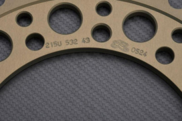 Corona RENTHAL Ultra Light 532 YAMAHA GTS / YZF / FZR 750 / 1000 THUNDERACE / XJR 1200 1987 - 2002