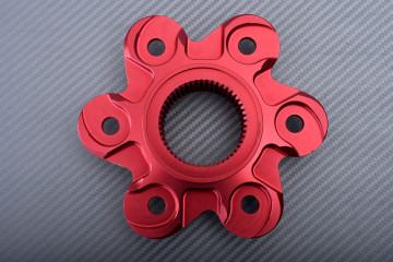 Kettenradträger aus eloxiertem Aluminium DUCATI PANIGALE 1199 / 1299 / V2 / V4 / MONSTER / MTS 1200 2007 - 2023