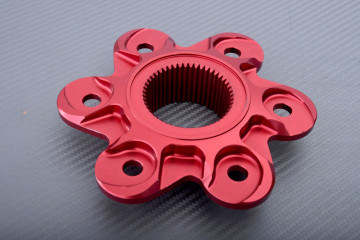 Kettenradträger aus eloxiertem Aluminium DUCATI PANIGALE 1199 / 1299 / V2 / V4 / MONSTER / MTS 1200 2007 - 2023