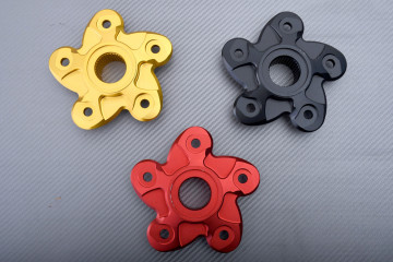 Anodised aluminium rear sprocket holder DUCATI MONSTER S2R / S4R / SBK 848 / 998 / HYPERMOTARD 821 / 950 / 1100 1994 - 2023