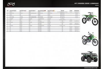 Kleines Schraubensatz ATV / Cross / Enduro / Trial KAWASAKI