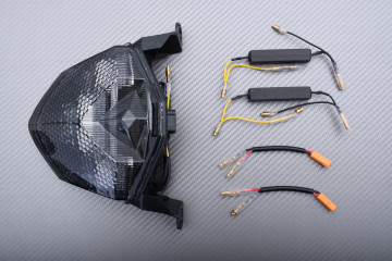 Feu Arrière à LED "Plug & Play" avec clignotants intégrés KAWASAKI Z750 / Z1000 / ZX6R / ZX10R 2007 - 2013