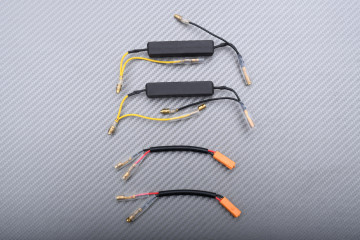 Fanale posteriore a LED "Plug & Play" con indicatori di direzioni integrati KAWASAKI Z750 / Z1000 / ZX6R / ZX10R 2007 - 2013