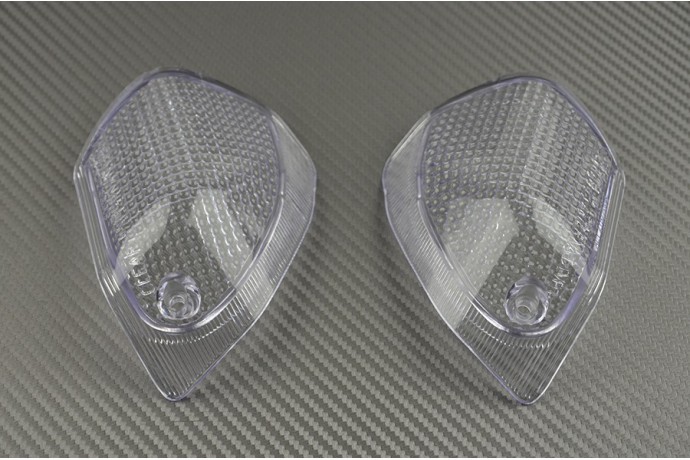 Pair of Rear Turn Signals Lenses KAWASAKI ZZR 600 1993 / 2005