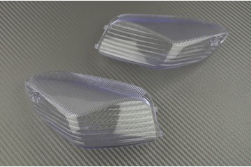 Pair of Rear Turn Signals Lenses Kawasaki ZZR 1400 2006-2020, ZX10R 2006-2007, GTR 1400