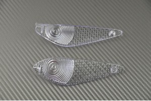 Pair of Front Turn Signals Lenses MV AGUSTA F4 1999 - 2009
