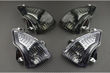 Pair of front turn signals Kawasaki ER6 2009 / 2011