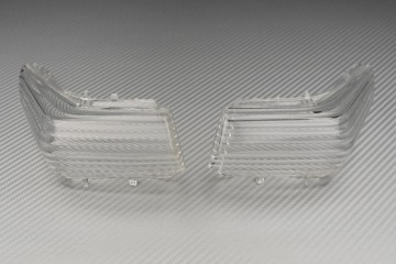Pair of Front Turn Signals Lenses Suzuki GSR 600 2006 - 2011