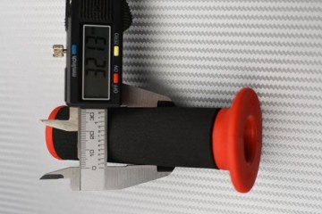 Coppia di manopole Gomma - Schiuma  per manubrio 22 / 24mm