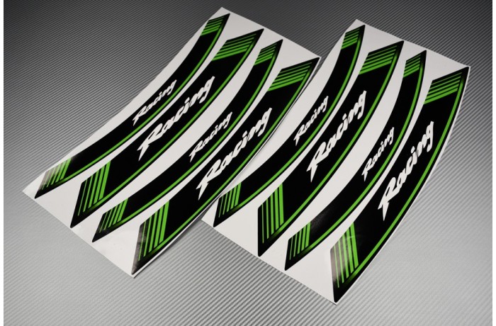 Inner Wheel Rims Stickers - RACING Model