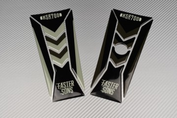 Protección adhesiva del depósito YAMAHA XSR - Diseño 1