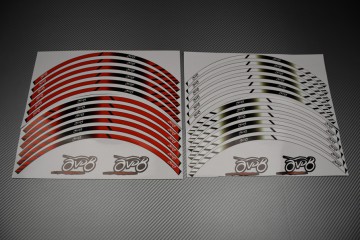 Stickers de llantas universales Racing - Modelo AVDB MOTO