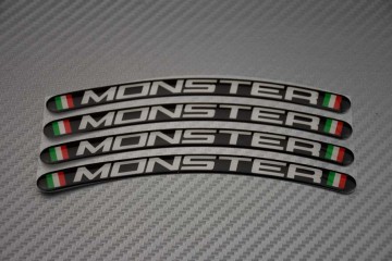 Stickers bord de jantes DUCATI - Logo MONSTER