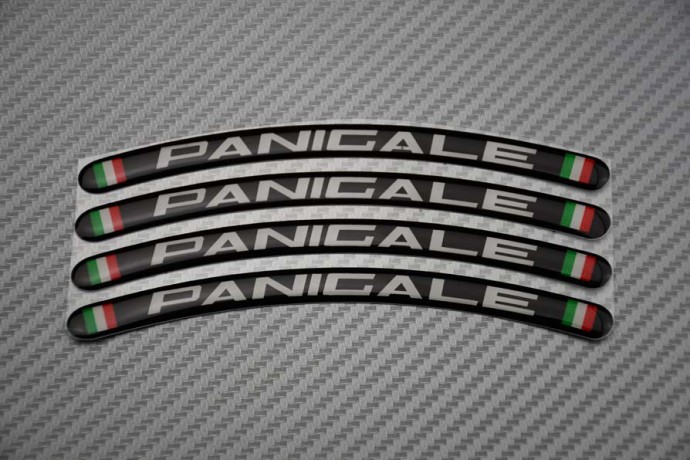 Motorrad Felgenrandaufkleber DUCATI - Logo PANIGALE