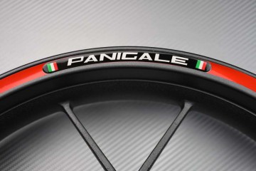 Motorrad Felgenrandaufkleber DUCATI - Logo PANIGALE