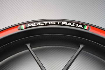 Rim Edge Stickers DUCATI - MULTISTRADA Logo