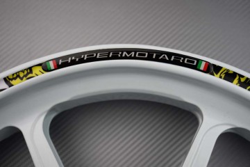 Rim Edge Stickers DUCATI - HYPERMOTARD Logo