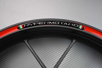 Rim Edge Stickers DUCATI - HYPERMOTARD Logo